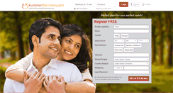 Desktop Screenshot of kumbharmatrimony.com